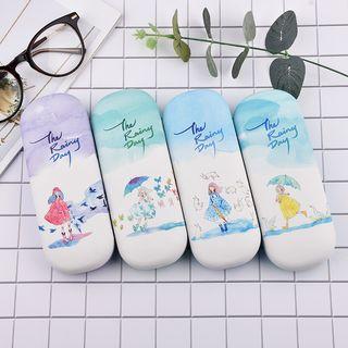 Printed Eyeglasses Case As Shown In Figure - 16cm X 6.5cm X 3.2cm