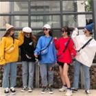Set: Printed Hoodie + Crossbody Bag