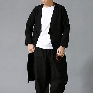 Linen Cotton Long Jacket