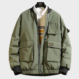 Padded Cargo Zipped Jacket