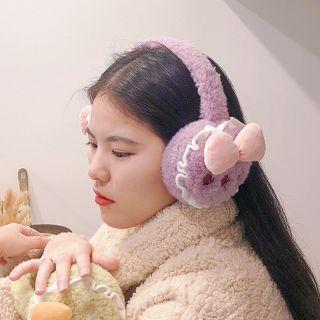 Fruit / Bow Chenille Earmuffs