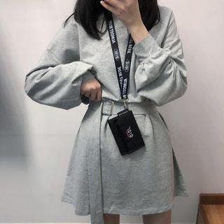 Plain Strappy Mini Dress