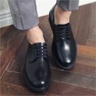Lace-up Genuine-leather Loafers