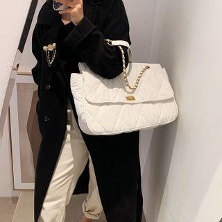 Chain Quilted Tote Bag