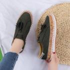 Ethnic Canvas Loafers