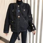 Buttoned Jacket Black - One Size