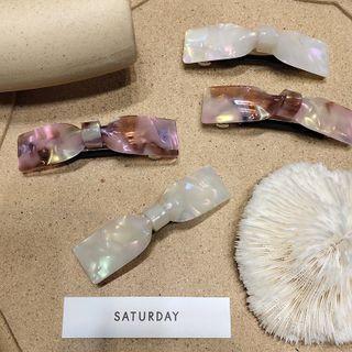 Bow Acetate Hair Clip
