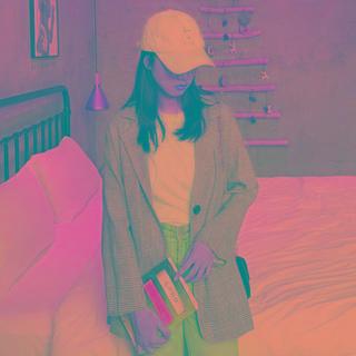 Plaid Button-up Blazer As Shown In Figure - One Size