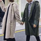 Couple Hooded Long Coat