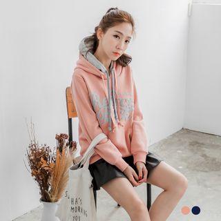 Reflect Back Brushed Double Layered Hoodie