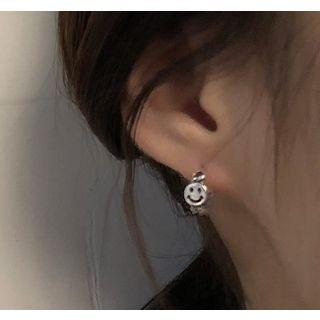 Smile Huggie Earring As Shown In Figure - One Size