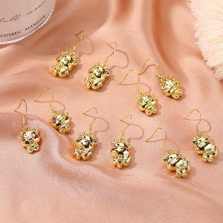 Cow Drop Earring