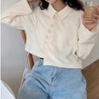 Crop Shirt Off White - One Size