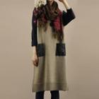 Sleeveless Knit Midi Dress