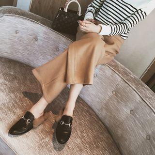 Cropped Straight-leg Pants