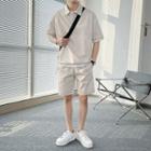 Short-sleeve Polo Shirt / Shorts / Set