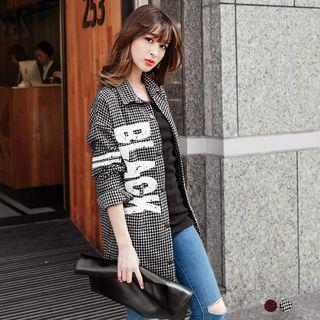 Letter-print Shirt