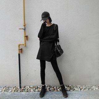 Loose-fit Long Pullover