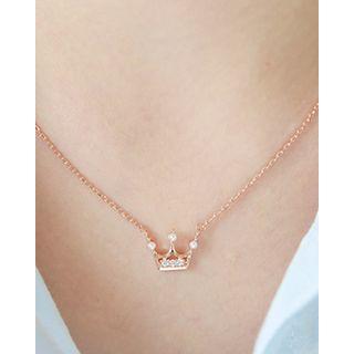 Crown-pendant Chain Necklace