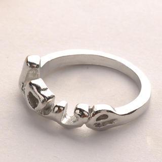Love Letter Ring Silver - One Size