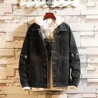 Chinese Characters Denim Jacket