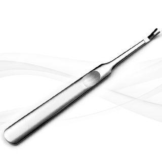 Stainless Steel Cuticle Pusher Silver - One Size