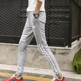 Striped Slim-fit Sweatpants