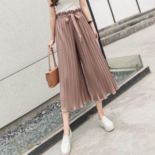 Ruffle Trim Culottes