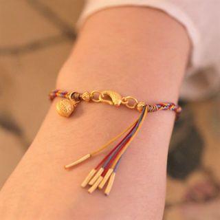 Animal Sterling Silver String Bracelet