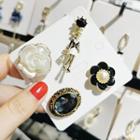 Set Of 4: Brooch (various Designs) 001 - Set Of 4 - One Size