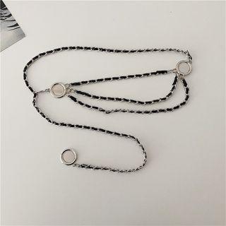 Pendant Layered Alloy Waist Chain