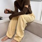 Drawstring Two-way Pants