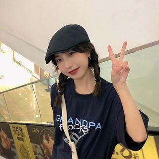 Plain Beret Black - One Size