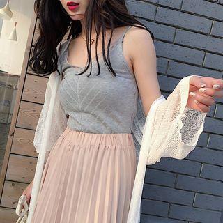 Lace Trim V-neck Camisole Top