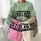 Another Letter Color Sweater