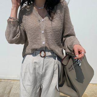 Lightweight Knit Cardigan One Size