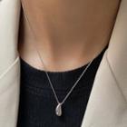Tear Drop Pendant Necklace K76 - As Shown In Figure - One Size