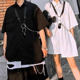 Couple Matching Buckled Shirt