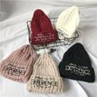 Embroidery Beanie Hat
