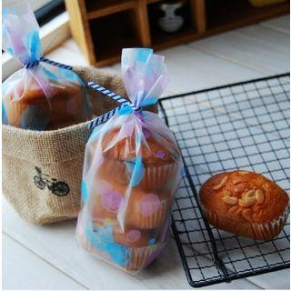 Dotted Bakery Packing Bag Set (100pcs)