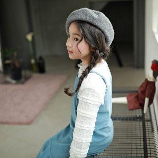 Family Matching Mock Neck Lace Top