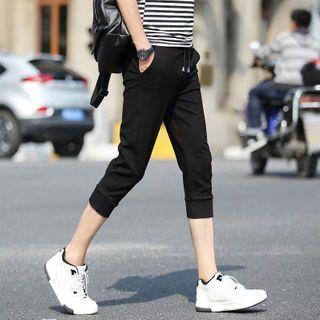 Slim-cut Cropped Pants
