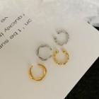 Dna Ear Cuff 1 Pair - Silver - One Size