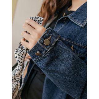Boxy-fit Denim Trucker Jacket