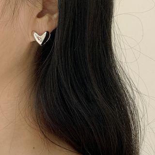 Double-side Heart Ear Studs