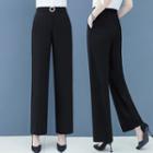 Straight-fit / Capri Dress Pants