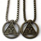 Alloy Triangle Pendant Necklace