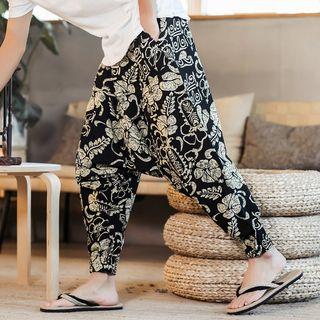 Pattern Harem Pants