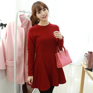 Godet-hem A-line Dress