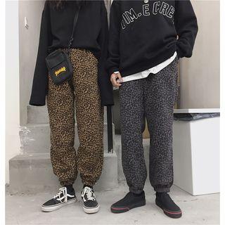Couple Matching Leopard Pattern Pants